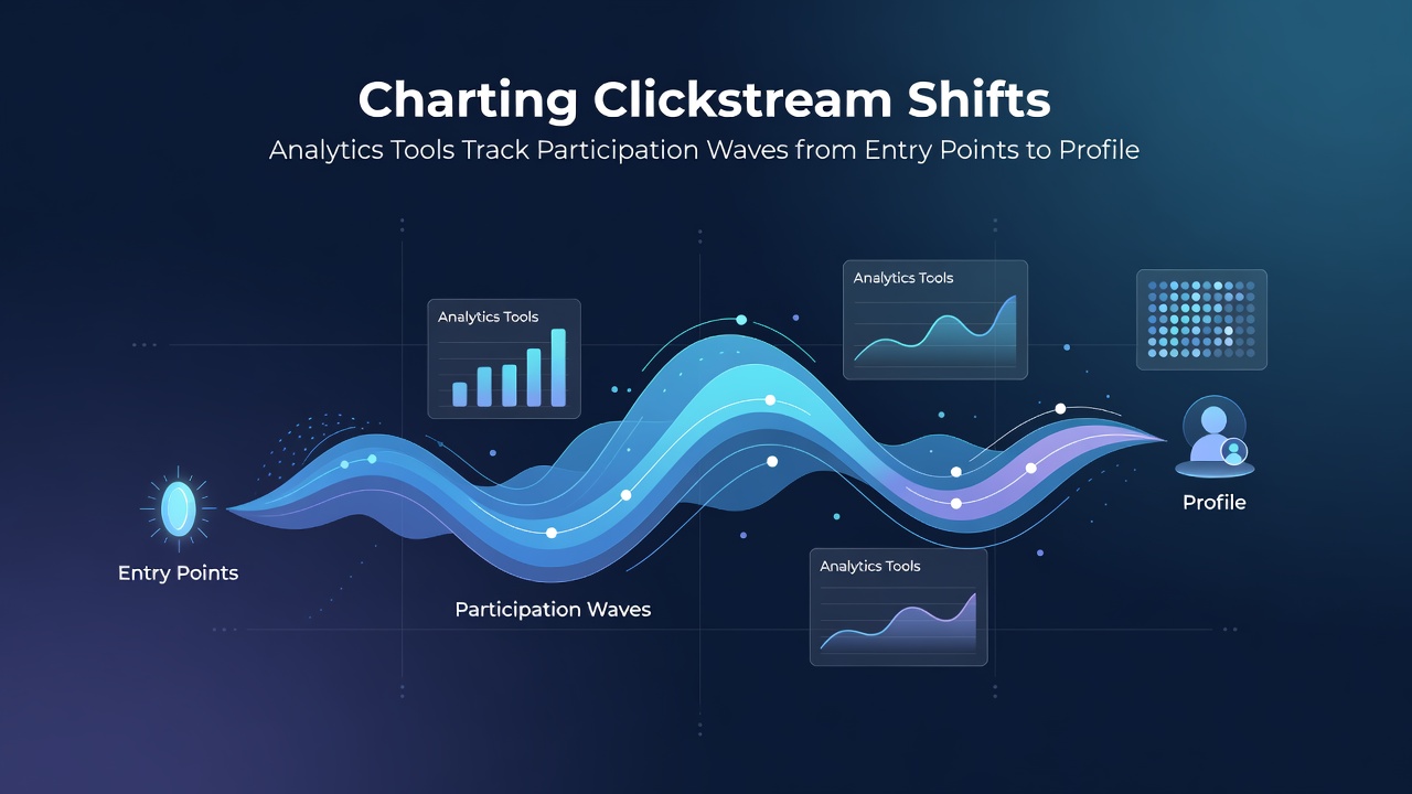 Heatmap visualization of user clicks progressing from homepage entry to profile setup in wagering networks