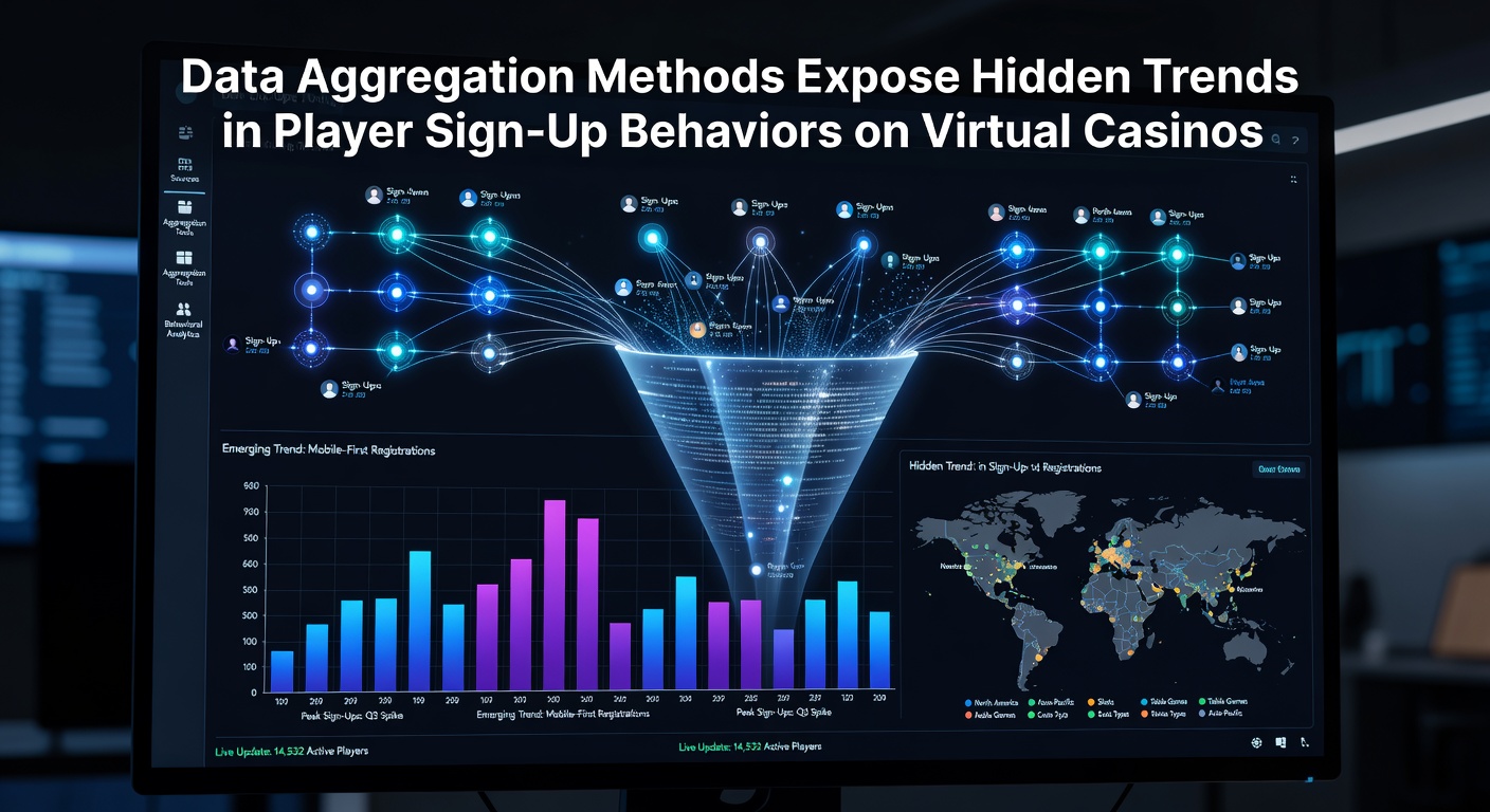 Chart illustrating regional variations in virtual casino registration abandonment rates