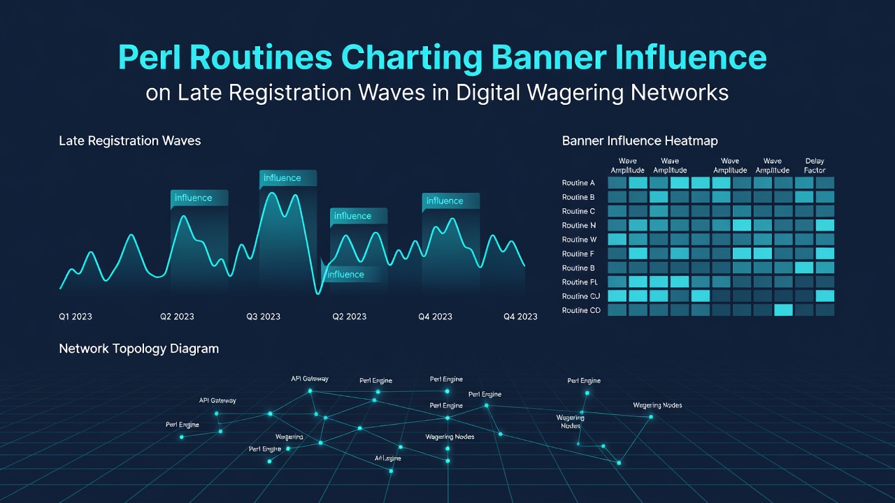 Data visualization of registration timing patterns generated by Perl analysis tools